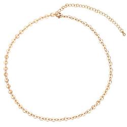 Zealmer 16 Gold Plated Coin Chain Multi Layer Choker Necklaces for Women