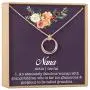 Dear Ava Nana Gift Necklace: Nana Jewelry, for Grandma, Grandmother, 2 Linked Circles (Rose-Gold-Plated-Brass, NA) Dear Ava Nana Gift Necklace: Nana Jewelry, for Grandma, Grandmother, 2 Linked Circles (Rose-Gold-Plated-Brass, NA)