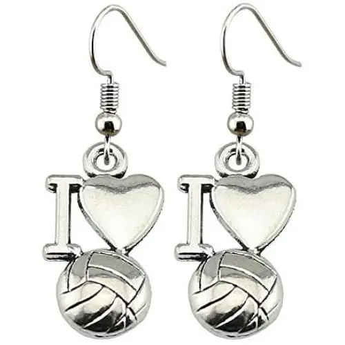 The Infinity Collection Volleyball Earrings- Volleyball Jewelry - Love Volleyball Earrings-Volleyball Gifts for Players The Infinity Collection Volleyball Earrings- Volleyball Jewelry - Love Volleyball Earrings-Volleyball Gifts for Players