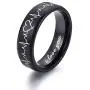 Heartbeat Rings for Couples I Love You Matching Promise Rings Wedding Bands Sets for Him and Her with Box Stainless Steel Comfort Fit Heartbeat Rings for Couples I Love You Matching Promise Rings Wedding Bands Sets for Him and Her with Box Stainless Steel Comfort Fit