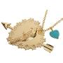 Max Black Jewelry Necklace for Women Gold