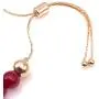 LESLIE BOULES Saint Benedict Red Wine Glass Beads Bracelet Adjustable Genuine Azabache & Blue Evil Eye Protection Jewelry LESLIE BOULES Saint Benedict Red Wine Glass Beads Bracelet Adjustable Genuine Azabache & Blue Evil Eye Protection Jewelry