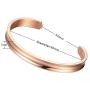 Zuo Bao Keep Fucking Going Hair Tie Bracelet Graduation Gift Inspirational Bracelets for Women Motivational Friend Encouragement Jewelry
