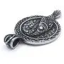 GUNGNEER Viking Raven Necklace for Men Women Odin Cow Jewelry Pagan Wiccan Pendant Stainless Steel Keel Chain Strong Amulet GUNGNEER Viking Raven Necklace for Men Women Odin Cow Jewelry Pagan Wiccan Pendant Stainless Steel Keel Chain Strong Amulet