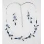 Faship Gorgeous Rhinestone Crystal Floral Necklace Earrings Set Faship Gorgeous Rhinestone Crystal Floral Necklace Earrings Set