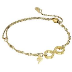 Alex and Ani 14kt Gold Plated Harry Potter Glasses Pull Chain Bracelet