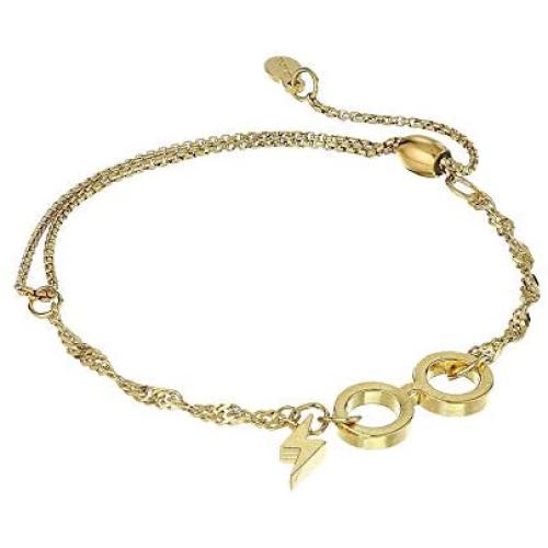 Alex and Ani 14kt Gold Plated Harry Potter Glasses Pull Chain Bracelet