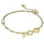 Alex and Ani 14kt Gold Plated Harry Potter Glasses Pull Chain Bracelet