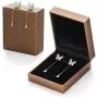 Mints Sterling Silver Butterfly Earring Cubic Zirconia Dangle Earrings Drop Jewelry for Women