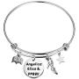 ENSIANTH The Schuyler Sisters Angelica Eliza & Peggy Broadway Show Hamilton Gift Musical Hamilton Bracelet Broadway Jewelry