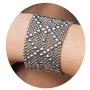 B10-N Chrome Finish Bracelet - Liquid Metal by Sergio Gutierrez
