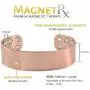 MagnetRX® Pure Copper Magnetic Bracelet - Arthritis Pain Relief & Carpal Tunnel Magnetic Therapy Copper Bracelets - Adjustable Wide Copper Cuff Bracelet with 12 Magnets (Brushed Copper, M/L) MagnetRX® Pure Copper Magnetic Bracelet - Arthritis Pain Relief & Carpal Tunnel Magnetic Therapy Copper Bracelets - Adjustable Wide Copper Cuff Bracelet with 12 Magnets (Brushed Copper, M/L)