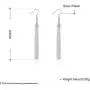 Fashion Beaded Threader Sterling Silver Plated Long Chain Dangle Drop Earrings for Women Girls Sensitive Ears Wedding Elegant Dangling Tassel Hook Fashion Beaded Threader Sterling Silver Plated Long Chain Dangle Drop Earrings for Women Girls Sensitive Ears Wedding Elegant Dangling Tassel Hook