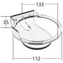 Cremation Jewelry for Ashes Stainless Steel Keepsake Chili Shape Pendant Holder Ashes for Pet Human Memorial Urn Necklace