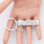 CENWA One Tree Hill Inspired Gifts Six Billion People in The World Keychain TV Shows Jewelry