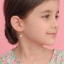 Initial Earrings for Women Girls, S925 Sterling Silver Post Small Dangle Huggie Hoop Earrings Hypoallergenic CZ Letter Initial Earrings for Women Girls Jewelry Gifts