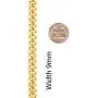 LIFETIME JEWELRY 9mm Cuban Link Chain Necklace for Men and Women 24k Gold Plated LIFETIME JEWELRY 9mm Cuban Link Chain Necklace for Men and Women 24k Gold Plated