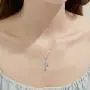 POPLYKE Butterfly Cross Necklace 925 Sterling Silver Cross Pendant Necklace for Women Girls Butterfly Jewelry Gifts POPLYKE Butterfly Cross Necklace 925 Sterling Silver Cross Pendant Necklace for Women Girls Butterfly Jewelry Gifts