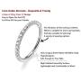 Vinjewelry Cubic Zirconia Hoop Earrings -2 PCS Cartilage Earrings Hoop for Women Girls 20G 316L Surgical Steel Plated 14K Hypoallergenic Huggie Earrings