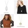 Finrezio 12PCS Long Pendant Necklace for Women Simple Three Triangle Arrow Circle Leaf Tree Pearl Knot Tassel Y Strands Statement Necklaces Set Finrezio 12PCS Long Pendant Necklace for Women Simple Three Triangle Arrow Circle Leaf Tree Pearl Knot Tassel Y Strands Statement Necklaces Set