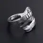MZC Jewelry Music Guitar Ring Mens Stainless Steel Punk Rock Ring Size 8 to 12 MZC Jewelry Music Guitar Ring Mens Stainless Steel Punk Rock Ring Size 8 to 12