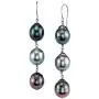 THE PEARL SOURCE 14K Gold 8-9mm Drop Multicolor Tahitian South Sea Cultured Pearl Tincup Earrings for Women THE PEARL SOURCE 14K Gold 8-9mm Drop Multicolor Tahitian South Sea Cultured Pearl Tincup Earrings for Women