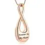 8 shape Memorial Keepsake Ashes Urn Pendant Necklace,Forever In My Heart,Cremation Jewelry for Pet/Human 8 shape Memorial Keepsake Ashes Urn Pendant Necklace,Forever In My Heart,Cremation Jewelry for Pet/Human