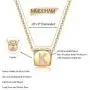 M MOOHAM Dainty Letter Initial Necklaces for Women Girls, Small Dice Pendant Initial Necklaces for Teen Girls Women, Simple Cute Letter Necklaces for Kids Toddler Girls Jewelry Gifts