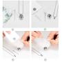 Stainless Steel 20mm Baseball Memorial Urn Jewelry Pendant Hold Cremation keepsake necklace for ashes