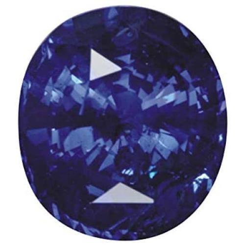 Tejvij And Sons Natural Blue Sapphire neelam Gemstone Certified