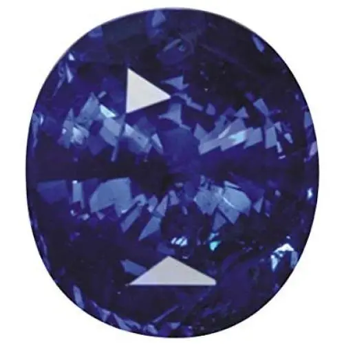 Tejvij And Sons Natural Blue Sapphire neelam Gemstone Certified