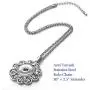 My Prime Gifts Snap Jewelry Rhinestone Flower Stainless Necklace 20''+2'' Ext. Holds 18-20mm My Prime Gifts Snap Jewelry Rhinestone Flower Stainless Necklace 20''+2'' Ext. Holds 18-20mm