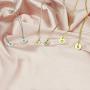 Sereney Initial Necklaces, 18k Gold/Rose-Gold/Silver Plated Engraved Letter Necklace for Women, Gifts for mom, Women Jewelry to Best Friend, Bridesmaid.