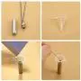 VNOX Pack of 2/3/4/5 -Unisex Customize Memorial Keepsake Stainless Steel Cylinder Cremation Ashes Necklace VNOX Pack of 2/3/4/5 -Unisex Customize Memorial Keepsake Stainless Steel Cylinder Cremation Ashes Necklace