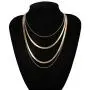 Dainty Gold Silver Layered Thick Snake Chain Link Choker Necklace Set Chic Style Tiered Herringbone Thin Collar Necklaces for Women Girls Chunky Hip Hop Fashion Party Jewelry Gift Dainty Gold Silver Layered Thick Snake Chain Link Choker Necklace Set Chic Style Tiered Herringbone Thin Collar Necklaces for Women Girls Chunky Hip Hop Fashion Party Jewelry Gift