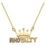 CENWA LBSBO Sigma Gamma Rho Sorority Gold Rhoyalty Zircon Necklace 1922 Sorority Paraphernalia Gift Greek Sorority Gift for Soror Sister