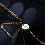 MOMOL Initial Charm Bracelets, 18K Gold Plated Stainless Steel Dainty Small Round Coin Disc Initial Bracelet Engraved Letters Personalized Name Bracelet for Girls MOMOL Initial Charm Bracelets, 18K Gold Plated Stainless Steel Dainty Small Round Coin Disc Initial Bracelet Engraved Letters Personalized Name Bracelet for Girls