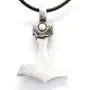 Trilogy Jewelry Pewter Thors Hammer with Skull Mjolnir Viking Pendant, Leather Necklace Trilogy Jewelry Pewter Thors Hammer with Skull Mjolnir Viking Pendant, Leather Necklace