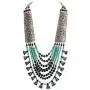 Zephyrr Tibetan Handmade Statement Long Multi Strand Necklace Fashion Mosaic Jewelry for Girls and Women, Wooden Beaded JAN-2235 Zephyrr Tibetan Handmade Statement Long Multi Strand Necklace Fashion Mosaic Jewelry for Girls and Women, Wooden Beaded JAN-2235