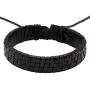 JJDreams 6-10 Pcs Leather Bracelets Set for Women Men Braided Wooden Beads Wrap Cuff Cord Adjustable