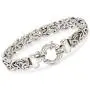 Ross-Simons Sterling Silver Medium Byzantine Bracelet Ross-Simons Sterling Silver Medium Byzantine Bracelet