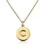 Gold Plated 925 Sterling Silver 6mm Small Disc Dainty Letter Pendant Necklace Personalized Hypoallergenic Initial Heart Engraved Jewelry Women Girls Birthday Gift Gold Plated 925 Sterling Silver 6mm Small Disc Dainty Letter Pendant Necklace Personalized Hypoallergenic Initial Heart Engraved Jewelry Women Girls Birthday Gift