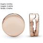 Pandora Jewelry Reflexions Round Clip Cubic Zirconia Charm