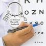 ENSIANTH Optometrist Gift She Believed She Could So She Did Keychain Eye Doctor Gift Optometrist Graduation Jewelry