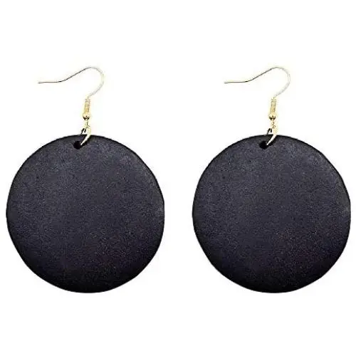 KaFu Dangle Natural Wood Teardrop Geometric Lightweight Drop Circle Earrings Stainless Steel Stud Bohemia Retro Earrings for Women Girls KaFu Dangle Natural Wood Teardrop Geometric Lightweight Drop Circle Earrings Stainless Steel Stud Bohemia Retro Earrings for Women Girls