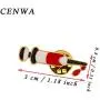 CENWA Medical Syringe Brooch Medical Jewelry Brooch Medical Gift for Nursing Students, Medical Students, Doctors and Surgeons