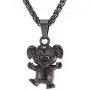 U7 Women Teen Girls Boys Cute Animal Necklace Stainless Steel/18K Gold Plated Pet Series Jewelry Pig/Dachshund/Panda Bear/Horse/Camel/Dolphin/Sheep/Turtle Pendant Necklace with Chain 22 Inch