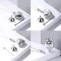 S925 Mom Dad Forever in My Heart Urn Pendant Necklace Cremation Jewelry Memorial Sterling Silver Jewelry Necklace for Ashes Keepsake Jewelry S925 Mom Dad Forever in My Heart Urn Pendant Necklace Cremation Jewelry Memorial Sterling Silver Jewelry Necklace for Ashes Keepsake Jewelry