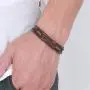 Leather Bracelet For Women Men , Braided Genuine Bangle Charm Mens Vintage Wrist Band Brown Rope Bracelets Fashion Jewelry