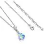 Aurora Borealis Jewelry for Women Girls,Sterling Silver Necklaces Earrings Crystal from Swarovski,Mothers Day Gift for Her Aurora Borealis Jewelry for Women Girls,Sterling Silver Necklaces Earrings Crystal from Swarovski,Mothers Day Gift for Her